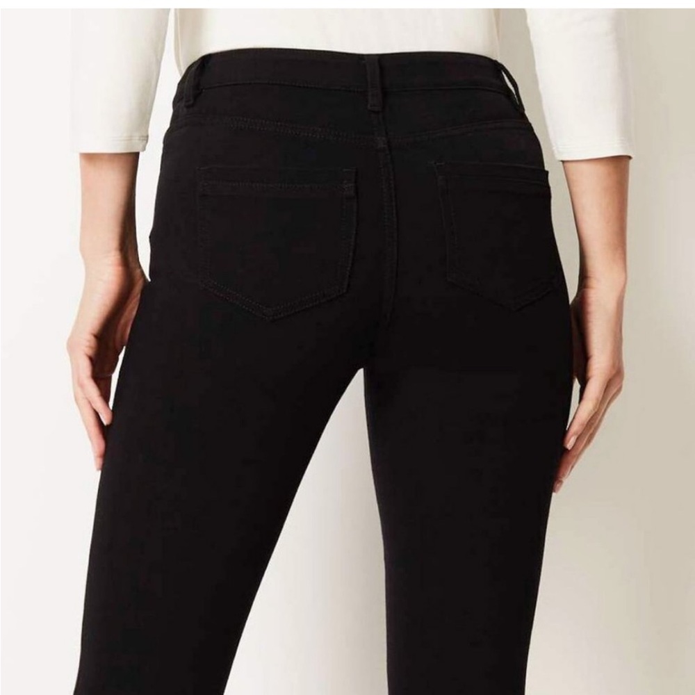 J. Jill Premium Flex High Rise Denim Legging Size 4 - Picture 4 of 10